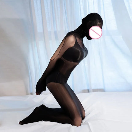 Bondage Bodysuit Sexy Full Body Suit Hotel Wear Trunks Home Wear Piece pajamas Home Sleepwear High Stretch sexy underwear woman