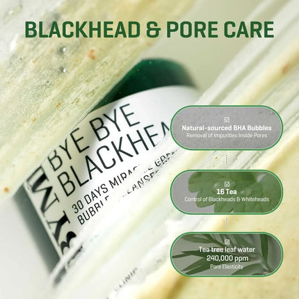 SOME BY MI Bye Bye Blackhead 30 Days Softens Skin, Improves Roughness Cleanser 120g