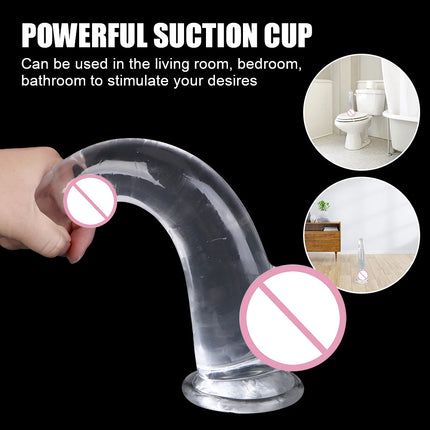 Big Dildos S- XXL Anal Plug for Women Vaginal Gspot Stimulator Men Butt Dilator Artificial Penis Female Masturbator Sex Toys 18