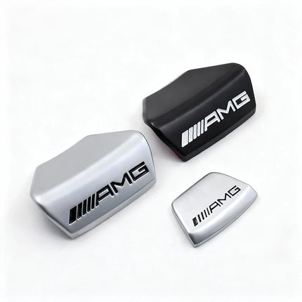 3D Metal Car Steering Wheel Emblem Sticker Badge For Mercedes Benz AMG W205 W168 W108 GLC W212 AMG W176 W204 Interior Accessorie