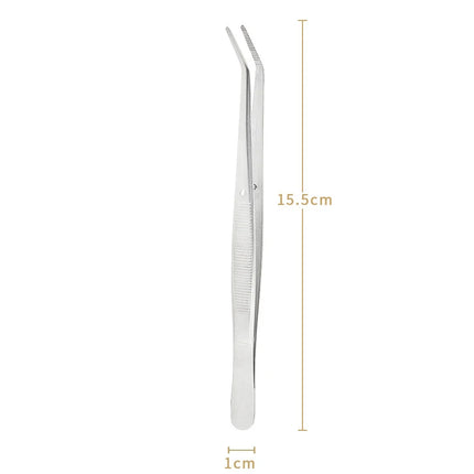 10 20PCS Stainless Steel Dental Cotton Tweezers Filling Clip Nail Art Nippers for Professional Medical Surgical Instruments