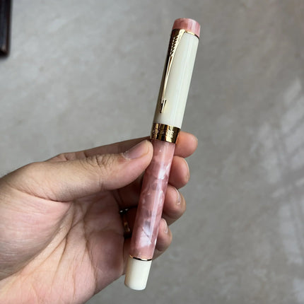 JINHAO 100 Centennial Resin Fountain Pen Arrow Shaped Pen Clip Golden Clip Business Office School Supplies Stationery PK 9019