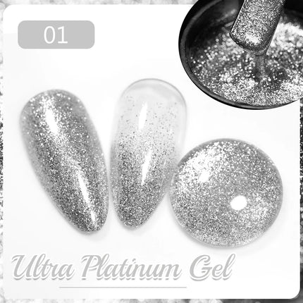 7.5ML Amber Moonlight Cat Magnetic Gel High Glossy Luxury Coffee Series Cat Eye Gel Soak Off UV Semi-Permanent Nail Art Varnish