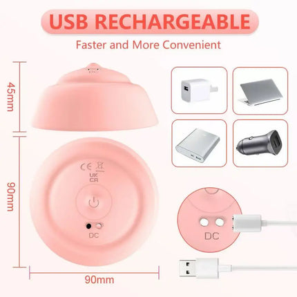 Chest Massager Bra Vibrator Wearable Bra Cup Remote Control Stimulate Nipple Female Masturbator Women Sexmachine Adult Sex Toy