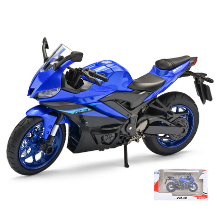 1:12 Yamaha YZF R3 Sports Motorcycle Alloy Metal Diecast Model Racing Motorcycle Collectibles Desktop Display Decoration Present