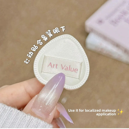 Cloud Feeling Flocked Sponge Beauty Blender Kit Powder Puff Makeup Setting Blush Concealer Dry Wet Use Foundation Brush