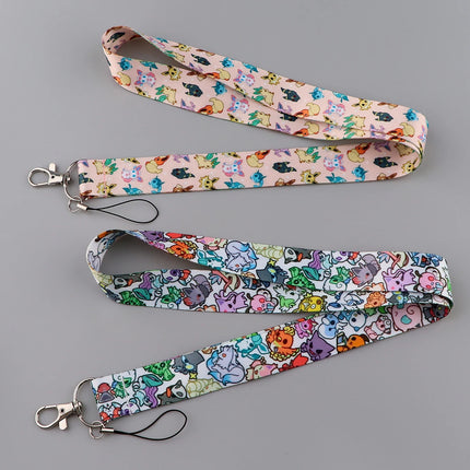 Cute Anime Credential Holder Cool Game Elf Lanyards for Key Neck Strap For Card Badge Gym Keyring Accessories Gifts for Friends