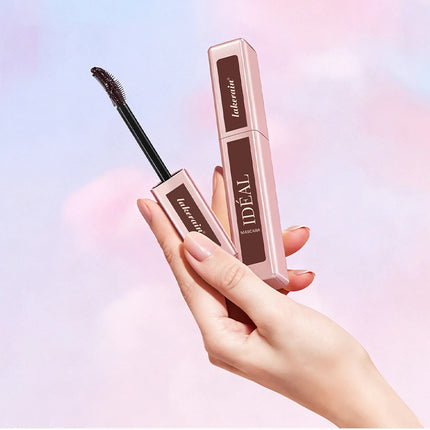 Super Waterproof Mascara 4D Mascara Thick Long Smudge-proof Plump Encrypted Long-lasting Curling Large Eye Makeup Makeup
