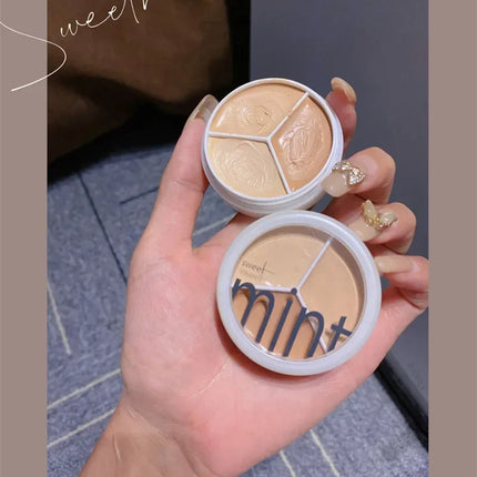 6Colors Concealer Palette Cream Texture Covers Acne Marks Dark Circles Multifunction Face Makeup Lasting Brighten Face Cosmetics