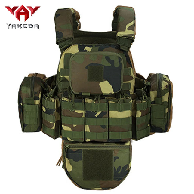 YAKEDA 5-Piece Training Vest - Detachable Expandable Waterproof / Gilet Entraînement YAKEDA 5 Pièces - Détachable Extensible Imperméable