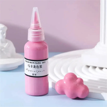 50g/Jar Paste Pigment Epoxy Resin UV Glue Colorant Dye Makaron Pigment DIY Epoxy Resin Mold Jewelry Making Art Paste Dye Gadget