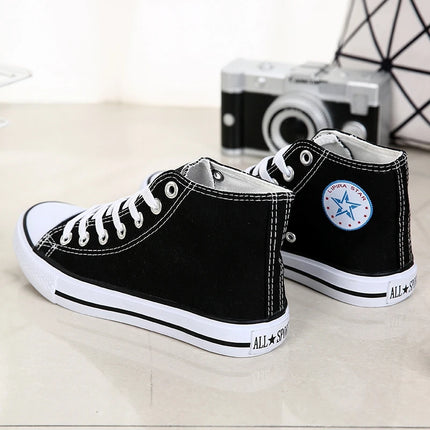 Hot Sales Men Women Sneakers Fashion High Top Leather Lace Up Casual Shoes Anti Slip Wear-resistant High Top Outdoor Board Shoes