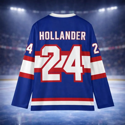 Heated Rivalry Inspired Ilya Rozanov & Shane Hollander Hockey Jersey Hollanov Merch Hudson Williams Connor Storrie Fan Jersey