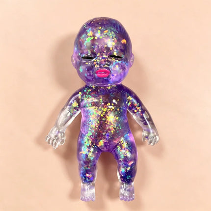 Top Seller Glitter Baby Squishy Toy Slow Rebound Fidget Toy Stress Relief Soft Squeeze Toy Creative Gift for Kids Adults
