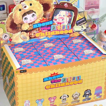 Genuine Nommi About The Childhood Series Blind Box Kawaii Dolls Collection Desktop Ornament Fashion Trend Gift Girl