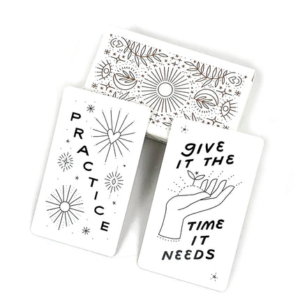 New Oracle Deck 53pc Oracle Cards To Inspire Inner Wisdom, Growth & Connectedness,Perfect For Divination & Gift Giving