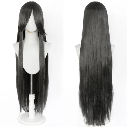 Long Straight Cosplay Wig 100CM Multiple Colors Pink Blonde Black Anime Costume Wig Universal Synthetic Cos Wig Daily Party Wig