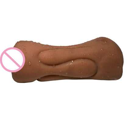 2 in 1 Male Masturbator Realistic Vagina Anal Mouth Real Deep Pussy Throat Sex Toys for Men Vaginal Oral Masturbation Cup 18
