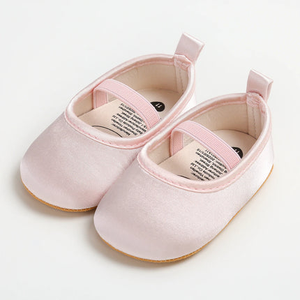 NEW Infant Baby Girls Mary Jane Princess Wedding Dress Shoes Toddler Crib Shoes Versatile baby princess shoes