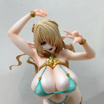 25CM Vertex Elf Village 8t 5rd Kukuru Cecil Mama Tiana Bathing Suit Bunny girl figure PVC Anime Model Action Adult Doll toy gift