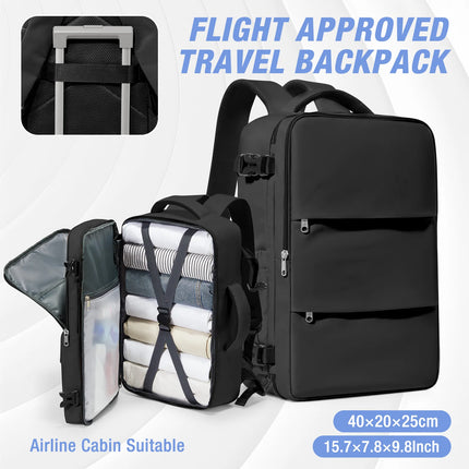 Ryanair 40x30x20 Travel Backpack Cabin Airplane Easyjet 45x36x20 Suitcases Waterproof Backpack Laptop Packbag Cabin Luggage Bag