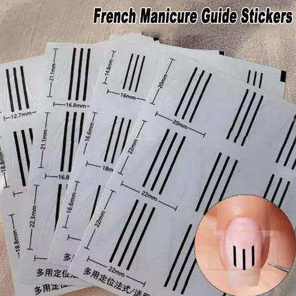 French Manicure Guide Stickers / Guides Manucure Française