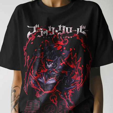 Black Clover Black & Red Asta T-Shirt