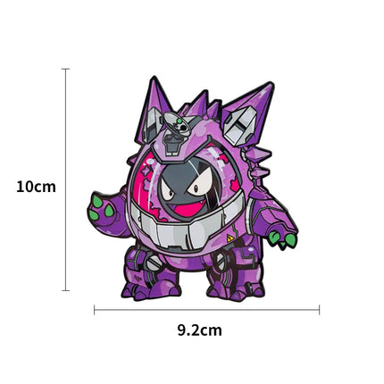 Japanese Anime Pokemon Enamel Pin Men Women's Brooch on Clothes Lapel Pins for Backpack Briefcase Badges Jewelry Accessories