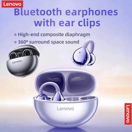 Lenovo Wireless Bluetooth 5.4 Earphones TWS Panoramic Sound Effects Ultra Long Battry Life Headphones Comfortable To Wear TA410