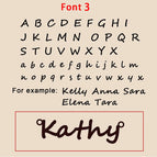 Font 3 / Silver