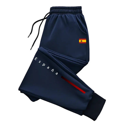 All Season Male Home Outdoor Comfort Soft Trousers 2026 New in Men's Sweatpants Fashion Espana Print Casual Sports Jogger Pants