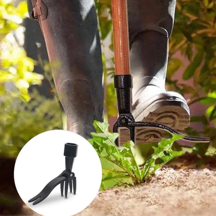 Standing Weeding Puller Metal Weed Puller Head Garden Lawn Root Remover Weeder Manual Vertical Weeding Digging Grass Shovel New