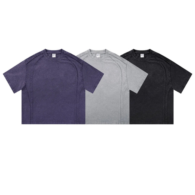 New 2025 Men's Cotton T-Shirt Short Sleeve Crew Neck Print Graphic Tee Casual Comfortable Fashion Top for Men