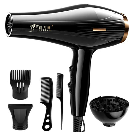 New High-Power Quick Drying Hair Dryer For Home Use, Hair Salon, Cool Hot Air, Blue Light Hair Care Dryer, 220V