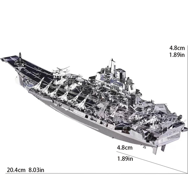 DeLorean 3D Metal Puzzle model kits DIY Laser Cut Puzzles Jigsaw Toy JSPT33