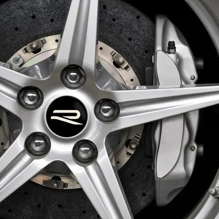 4pcs 56/60/65mm Car Wheel Center Stickers for Volkswagen VW Rline Polo Golf Passat B5 B6 B7 MK6 Scirocco Santana Touran Magotan