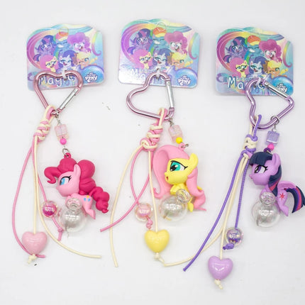 My Little Pony Trendy Blind Box Toys Cartoon Figure Fluttershy Twilight Sparkle Pinkie Pie Donut Bag Doll Pendant Gifts Toys