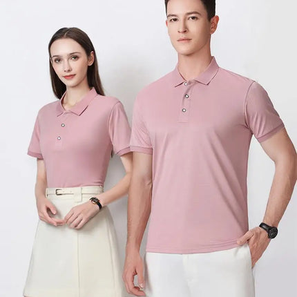 2025 New Fashionable Customized Polo Shirt, Suitable for Both Men and Women, Personalized Logo, Suitable for Business
