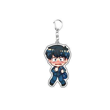 Go For It Nakamura Kun Acrylic Keychain Okuto Nakamura Blushing Cute Chibi Anime Bag Pendant Schoolbag Jewelry Keyring Gift