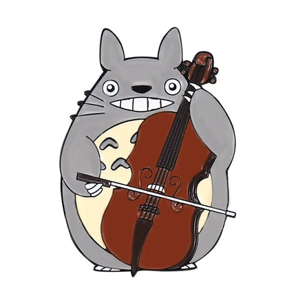Miyazaki Hayao Ghibli Enamel Pin Cute Totoro Lapel Pins for Backpacks Clothes Badges Cute Brooch Jewelry Gifts for Friends