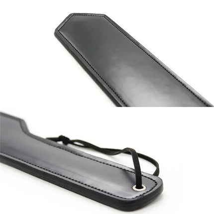 Without Glue Bondage Black Leather Spanking Paddle Erotic Whip Sex Toys for Couple BDSM Whip Fetish Sex Slave Cosplay Adult Game