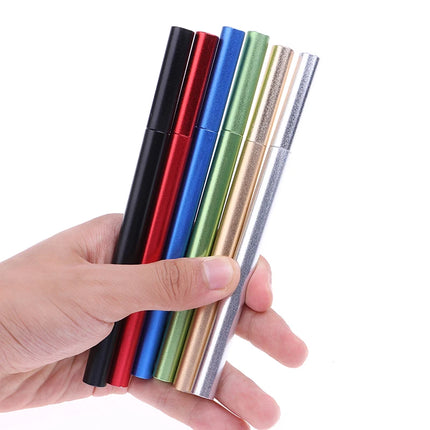 1 PCS Aluminum Alloy Crackling Tube Soft Bullet Launcher Sensory Fidget Toys Kids Outdoor Pinball Game Birthday Holiday Gifts