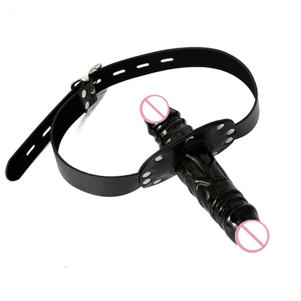 Open Mouth Dildo Gag Penis Plug Oral Sex Toys For Women Men Bdsm Bondage Restraints Adult Games Sexyshop Couple Erotic Products