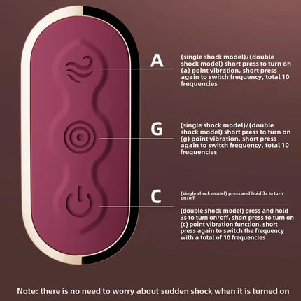 3in1 Thrusting Dild Vibrator for Women G-spot stimulator masturbatorClitoris Stimulator Sex Toys Female Goods for Adults