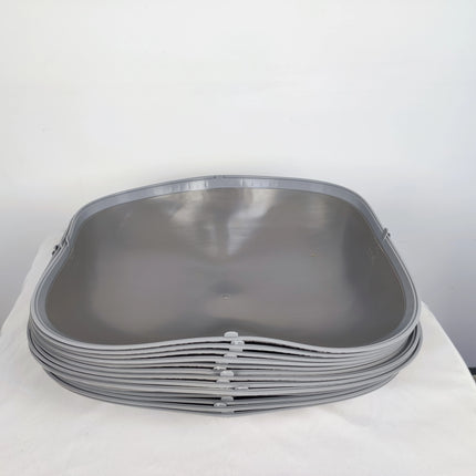 Automatic Cat Litter Box Accessories Silicone Pad Collecting Feces Bottom Capsule Cat Toilet Litter Box