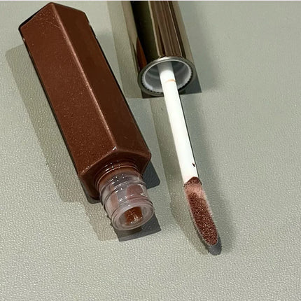 Cizn Galaxy Qin Lip Gloss Moisturizing and Long-Lasting Fine Shimmer Plumping Lip Gloss Mirror-Like Water Gloss Daily Lipstick Cosmetics Same Style as Girl Groups