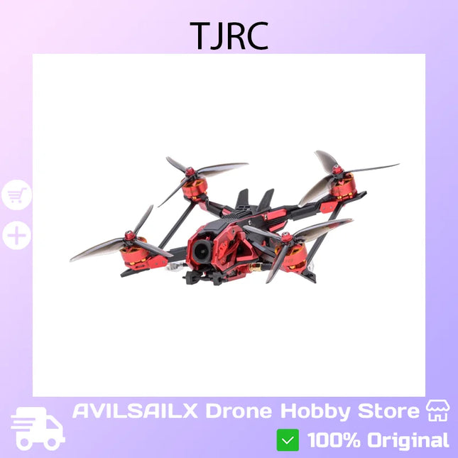 TJRC Chixiao 5-Inch FPV Racing Drone O4Pro Combo | High Speed, HD Camera, Waterproof & Colorful Design