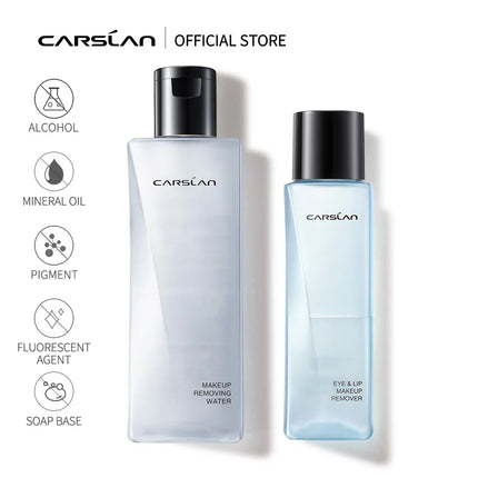 Carslan Plant Extract Eye Lip Makeup Remover Alcohol-free Gentle Soothing Moisturizing Makeup Cleansing Water Facial Cleanser