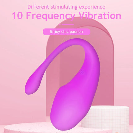 Wireless App Control Dildo Vibrator for Women Vagina Stimulator G Spot Egg Clit Massager Wearable Clitoral Sex Toys for Adults