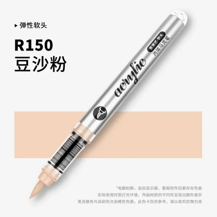 GRASP 120/1 Colors Acrylic Marker Pens Waterproof Pen Soft Brush Nib Student Art for Glass Stone Art School Supplies Stationery